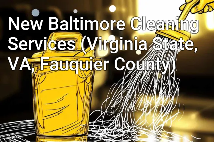 New Baltimore Cleaning Services (Virginia State, VA, Fauquier County)