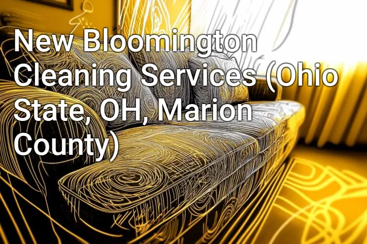 New Bloomington Cleaning Services (Ohio State, OH, Marion County)