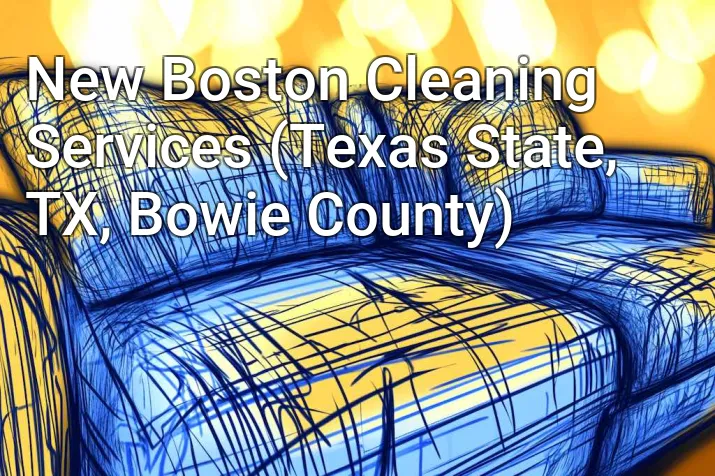 New Boston Cleaning Services (Texas State, TX, Bowie County)