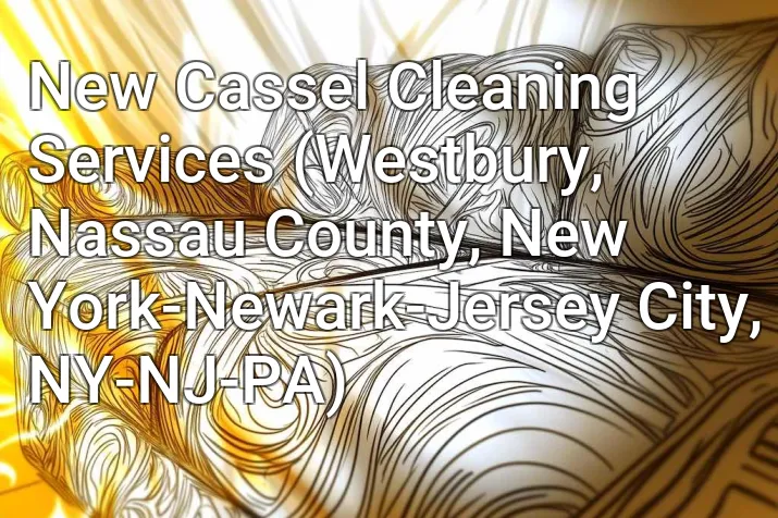 New Cassel Cleaning Services (Westbury, Nassau County, New York-Newark-Jersey City, NY-NJ-PA)