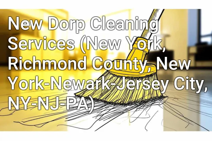 New Dorp Cleaning Services (New York, Richmond County, New York-Newark-Jersey City, NY-NJ-PA)