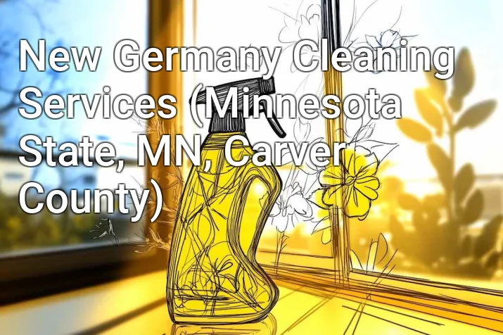 New Germany Cleaning Services (Minnesota State, MN, Carver County)