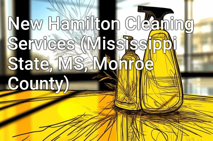 New Hamilton Cleaning Services (Mississippi State, MS, Monroe County)