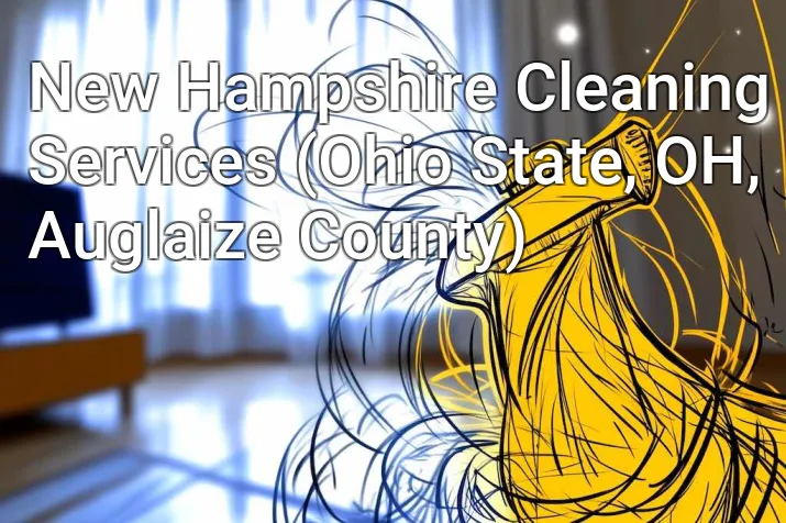 New Hampshire Cleaning Services (Ohio State, OH, Auglaize County)