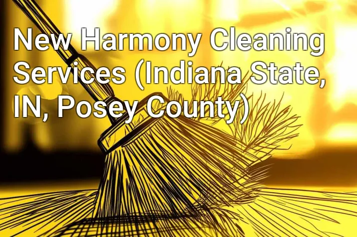 New Harmony Cleaning Services (Indiana State, IN, Posey County)