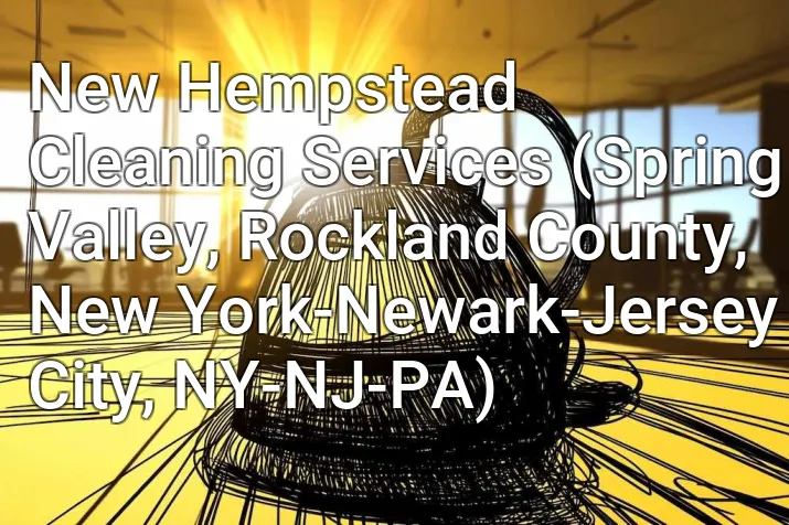 New Hempstead Cleaning Services (Spring Valley, Rockland County, New York-Newark-Jersey City, NY-NJ-PA)