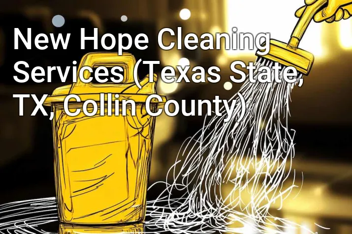 New Hope Cleaning Services (Texas State, TX, Collin County)
