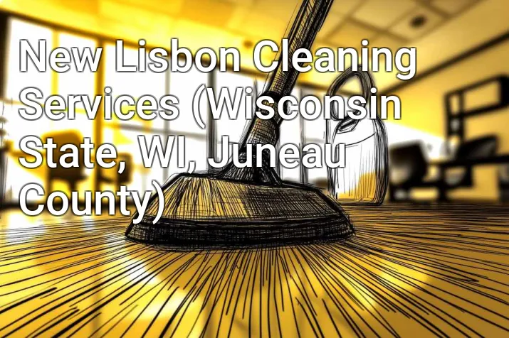 New Lisbon Cleaning Services (Wisconsin State, WI, Juneau County)