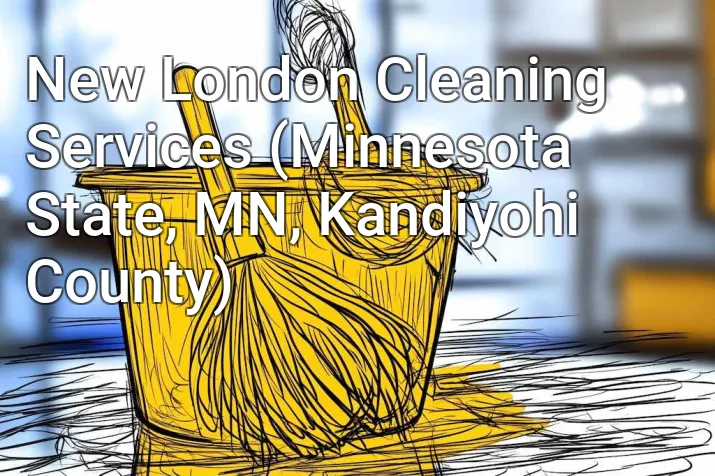 New London Cleaning Services (Minnesota State, MN, Kandiyohi County)