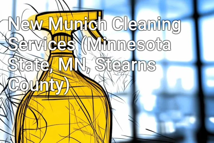 New Munich Cleaning Services (Minnesota State, MN, Stearns County)