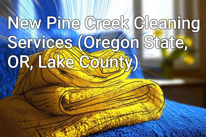 New Pine Creek Cleaning Services (Oregon State, OR, Lake County)