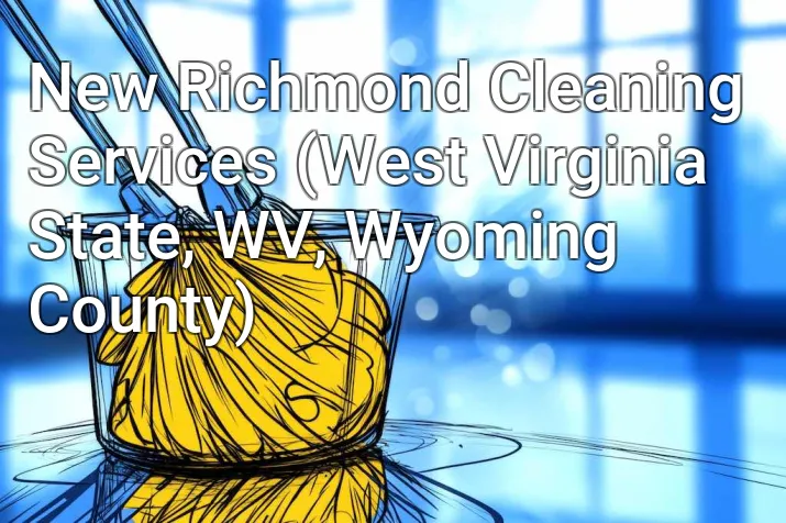 New Richmond Cleaning Services (West Virginia State, WV, Wyoming County)