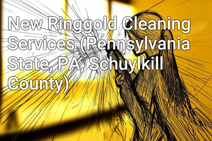 New Ringgold Cleaning Services (Pennsylvania State, PA, Schuylkill County)