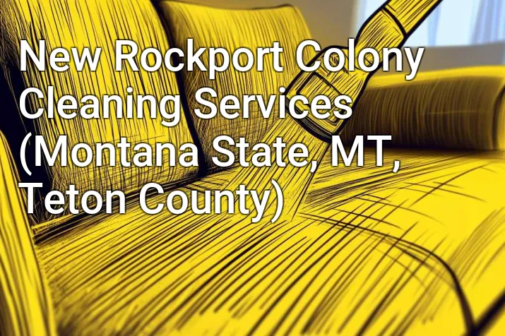 New Rockport Colony Cleaning Services (Montana State, MT, Teton County)