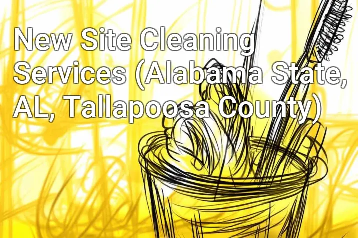 New Site Cleaning Services (Alabama State, AL, Tallapoosa County)