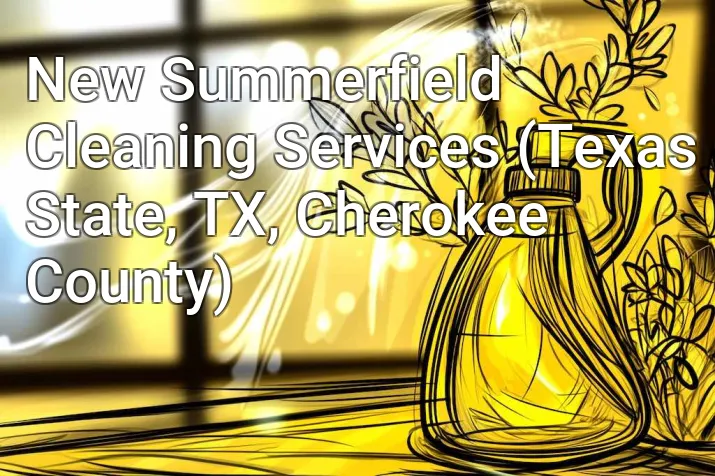 New Summerfield Cleaning Services (Texas State, TX, Cherokee County)
