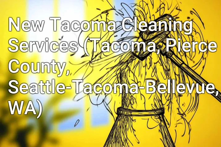 New Tacoma Cleaning Services (Tacoma, Pierce County, Seattle-Tacoma-Bellevue, WA)