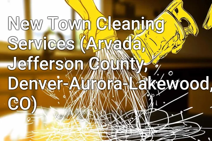 New Town Cleaning Services (Arvada, Jefferson County, Denver-Aurora-Lakewood, CO)