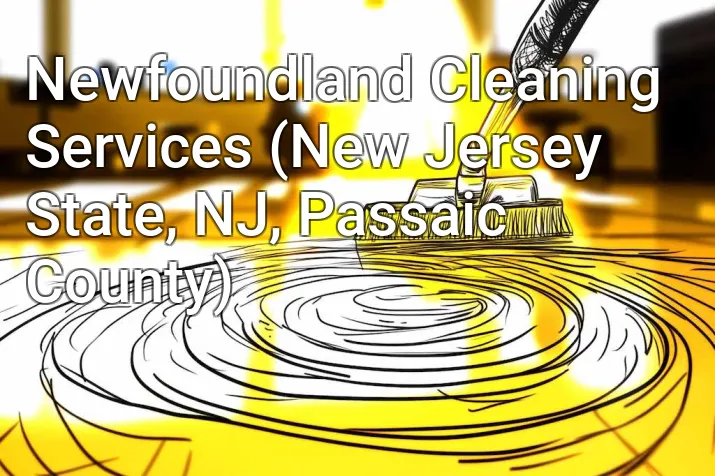 Newfoundland Cleaning Services (New Jersey State, NJ, Passaic County)
