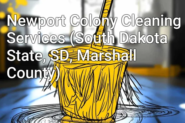 Newport Colony Cleaning Services (South Dakota State, SD, Marshall County)