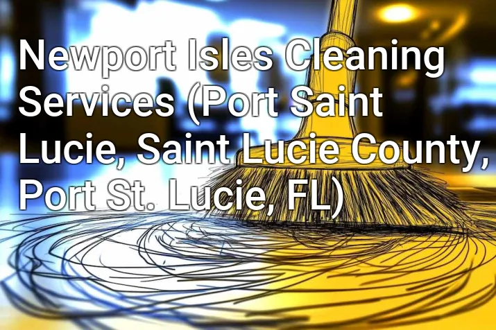 Newport Isles Cleaning Services (Port Saint Lucie, Saint Lucie County, Port St. Lucie, FL)