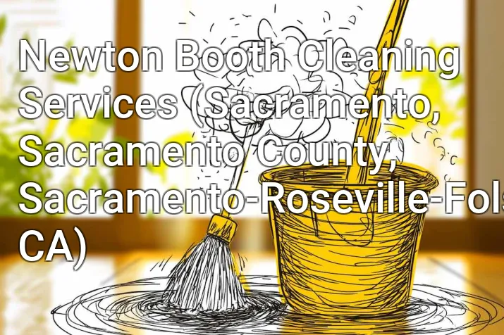 Newton Booth Cleaning Services (Sacramento, Sacramento County, Sacramento-Roseville-Folsom, CA)