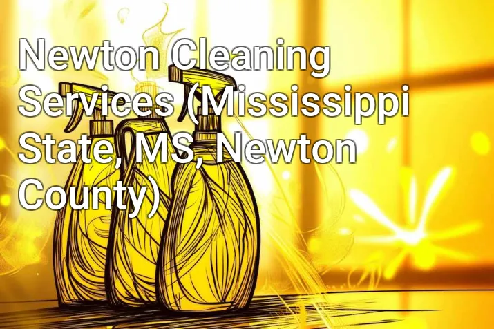 Newton Cleaning Services (Mississippi State, MS, Newton County)