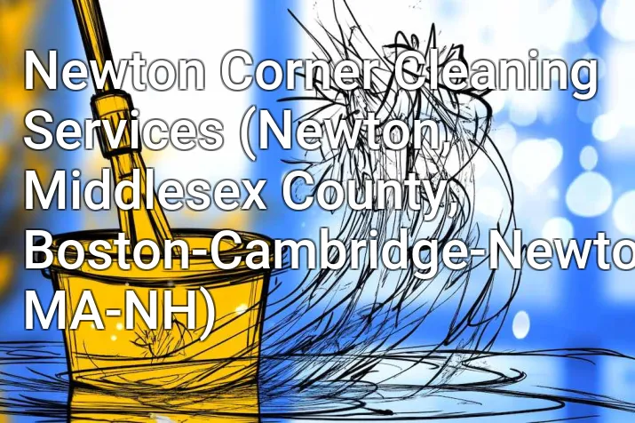 Newton Corner Cleaning Services (Newton, Middlesex County, Boston-Cambridge-Newton, MA-NH)