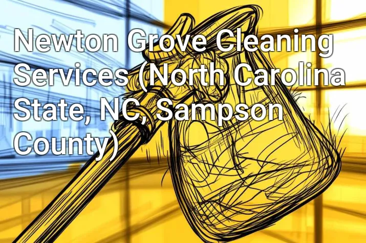 Newton Grove Cleaning Services (North Carolina State, NC, Sampson County)