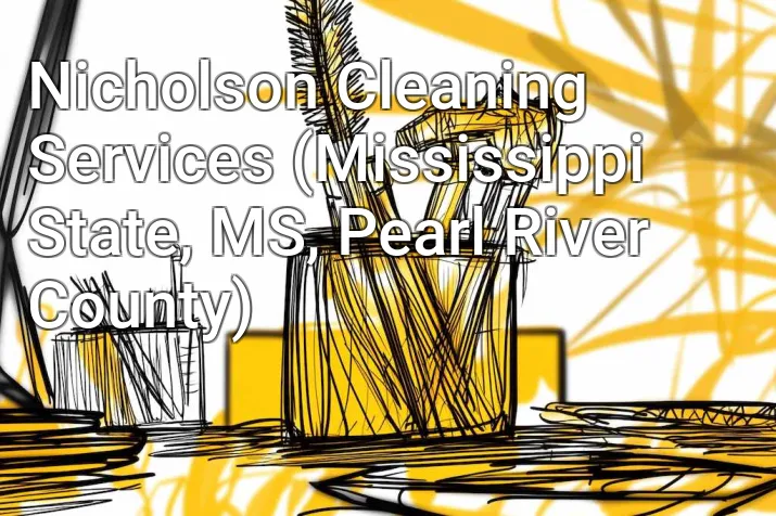 Nicholson Cleaning Services (Mississippi State, MS, Pearl River County)