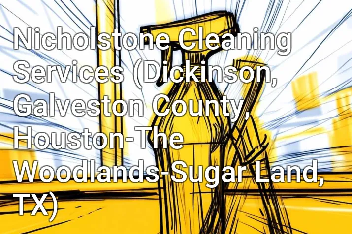 Nicholstone Cleaning Services (Dickinson, Galveston County, Houston-The Woodlands-Sugar Land, TX)