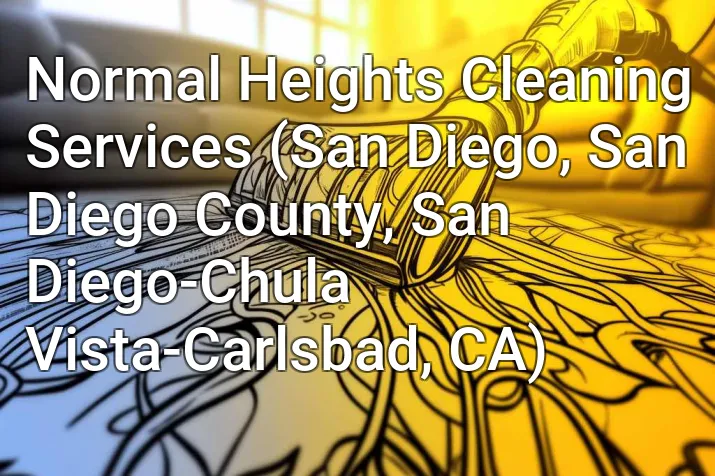 Normal Heights Cleaning Services (San Diego, San Diego County, San Diego-Chula Vista-Carlsbad, CA)