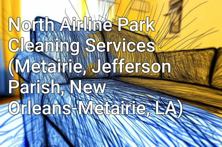 North Airline Park Cleaning Services (Metairie, Jefferson Parish, New Orleans-Metairie, LA)