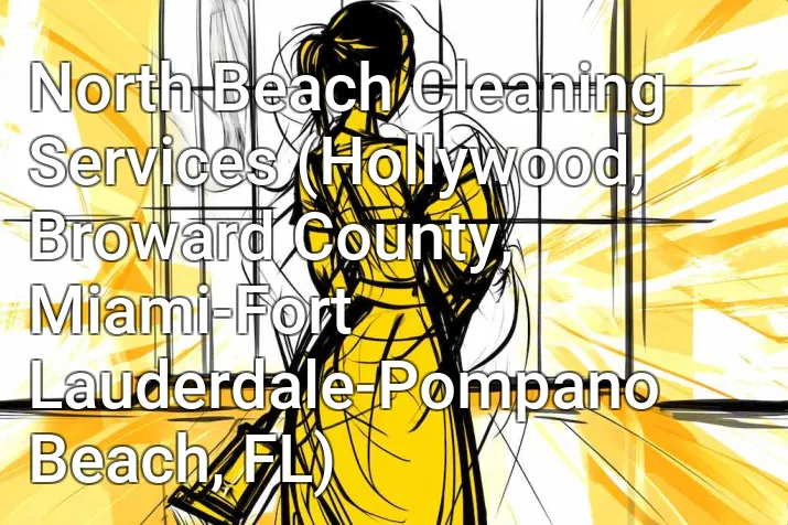 North Beach Cleaning Services (Hollywood, Broward County, Miami-Fort Lauderdale-Pompano Beach, FL)