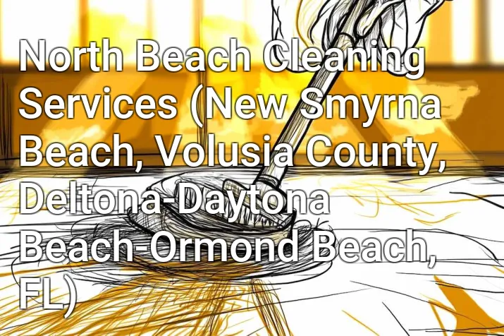 North Beach Cleaning Services (New Smyrna Beach, Volusia County, Deltona-Daytona Beach-Ormond Beach, FL)
