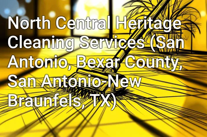 North Central Heritage Cleaning Services (San Antonio, Bexar County, San Antonio-New Braunfels, TX)