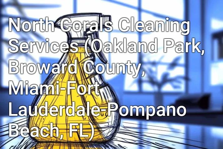 North Corals Cleaning Services (Oakland Park, Broward County, Miami-Fort Lauderdale-Pompano Beach, FL)
