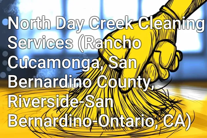 North Day Creek Cleaning Services (Rancho Cucamonga, San Bernardino County, Riverside-San Bernardino-Ontario, CA)