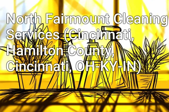 North Fairmount Cleaning Services (Cincinnati, Hamilton County, Cincinnati, OH-KY-IN)