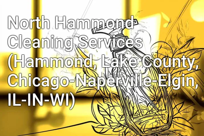 North Hammond Cleaning Services (Hammond, Lake County, Chicago-Naperville-Elgin, IL-IN-WI)