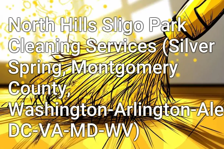 North Hills Sligo Park Cleaning Services (Silver Spring, Montgomery County, Washington-Arlington-Alexandria, DC-VA-MD-WV)