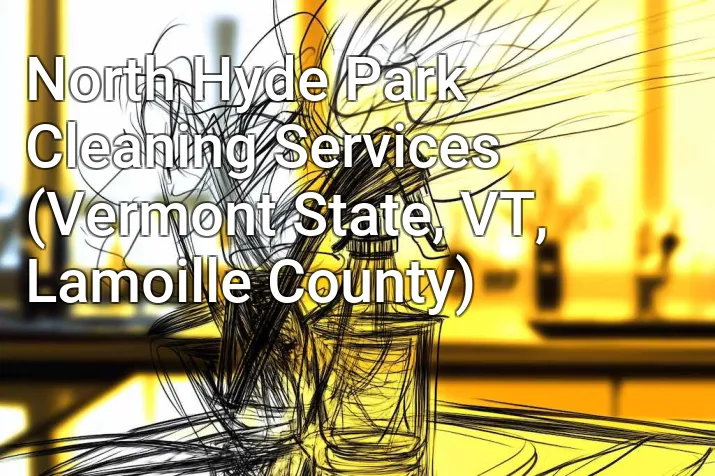 North Hyde Park Cleaning Services (Vermont State, VT, Lamoille County)