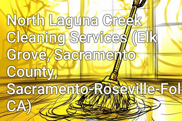 North Laguna Creek Cleaning Services (Elk Grove, Sacramento County, Sacramento-Roseville-Folsom, CA)
