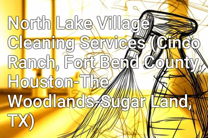 North Lake Village Cleaning Services (Cinco Ranch, Fort Bend County, Houston-The Woodlands-Sugar Land, TX)
