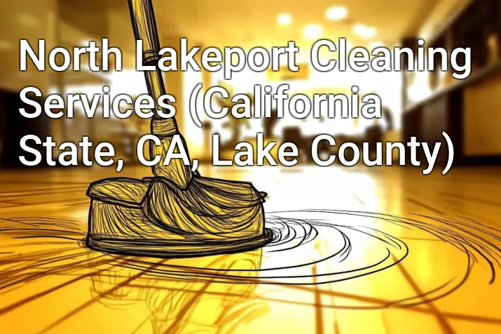 North Lakeport Cleaning Services (California State, CA, Lake County)