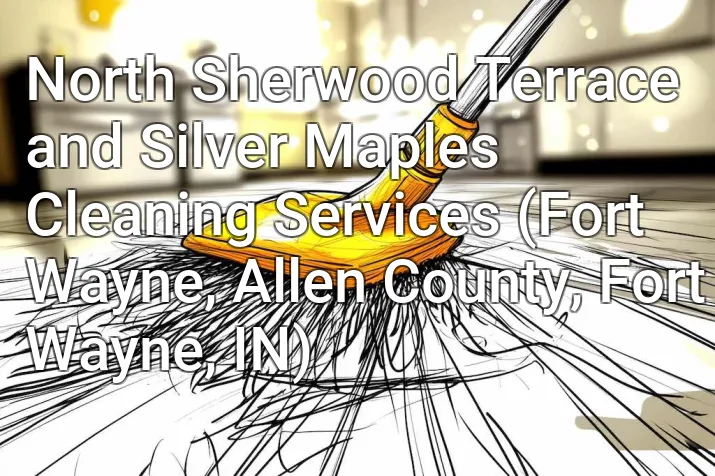 North Sherwood Terrace and Silver Maples Cleaning Services (Fort Wayne, Allen County, Fort Wayne, IN)
