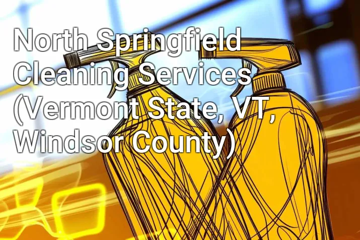 North Springfield Cleaning Services (Vermont State, VT, Windsor County)