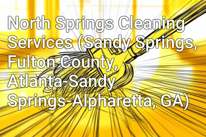 North Springs Cleaning Services (Sandy Springs, Fulton County, Atlanta-Sandy Springs-Alpharetta, GA)