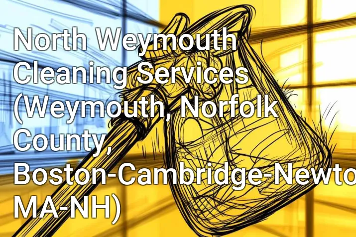North Weymouth Cleaning Services (Weymouth, Norfolk County, Boston-Cambridge-Newton, MA-NH)
