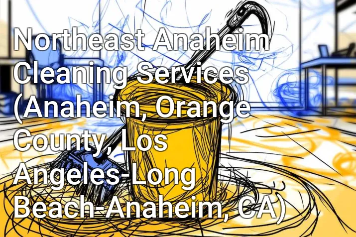 Northeast Anaheim Cleaning Services (Anaheim, Orange County, Los Angeles-Long Beach-Anaheim, CA)
